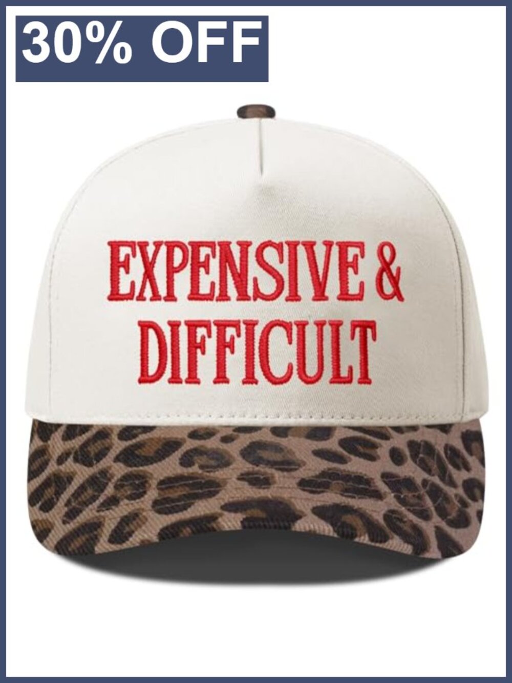 Funny Embroidered Trucker Hat Snapback Adjustable Breathable Baseball Cap